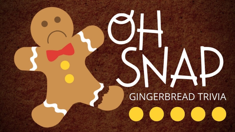 Oh Snap Gingerbread Trivia